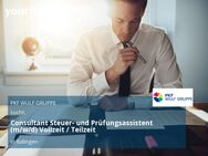 Consultant Steuer- und Prüfungsassistent (m/w/d) Vollzeit / Teilzeit - Balingen