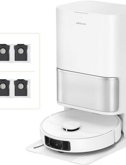 Dreame Nass-Trocken-Saugroboter L10s Ultra Gen 3 Set mit Wischfunktion, 600 W, mit Beutel, 25.000 Pa, 100-Tage-Staubaufnahme, App-Steuerung