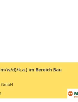 Controller (m/w/d/k.a.) im Bereich Bau - Berkheim
