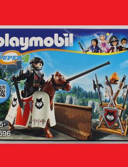PLAYMOBIL 6696 Rypan Wache des Schwarzen Barons Super4 Ritter für Ritterburg EOL Super 4 NEU - Gaggenau