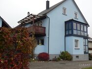 Gepflegtes XL-Wohnhaus mit Scheune und herrlichem Garten in Feldrandlage - ideal für 2 Generationen - Stutensee