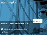 Bauleiter / Junior-Bauleiter (m/w/d) - Telgte