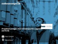 Projektmanager mit Schwerpunkt Logistik (w/m/d) - Herxheim (Landau)
