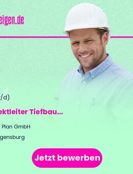 Projektleiter (m/w/d) Tiefbau - Regensburg