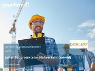 Leiter Bauprojekte im Nahverkehr (m/w/d) - Halle (Saale)
