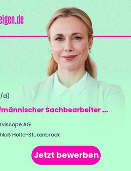 Kaufmännischer Sachbearbeiter (m/w/d) Wertpapier - Schloß Holte-Stukenbrock