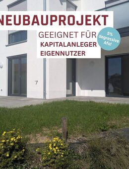 Sofort beziehbar, ruhige Lage! Neubauwohnung mit Gartennutzung in Süd-West Ausrichtung! - Deggendorf
