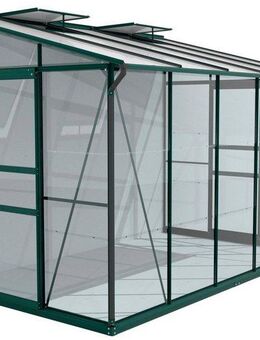 Vitavia Anlehngewächshaus Osiris 6500, BxTxH: 190 x 317 x 222 cm, 3 mm Wandstärke