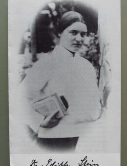 Heiligenzettel Edith Stein - Münster
