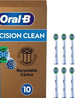 Oral-B Aufsteckbürsten Pro Precision Clean, X-förmige Borsten