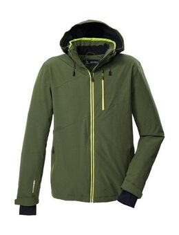 Killtec Skijacke KSW 24 MN SKI JCKT Atmungsaktive, wasser- u. winddichte Funktionsjacke, abnehmbare Kapuze