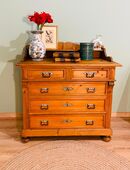 Kommode, antik, 1890er, Gründerzeit, Weichholz, Landhaus in 74831