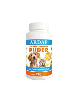 ARDAP Zecken- und Flohpuder - Sparpaket: 2 x 150 g