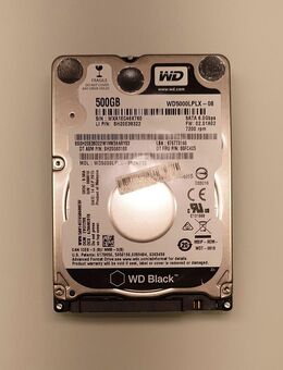 Western Digital WD Black 500GB SATA Festplatte - WD5000LPLX *NEU* - Koblenz Zentrum