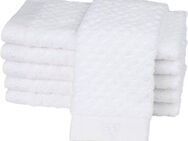 ROSS Gästehandtücher Harmony, Frottier (Packung, 6-St), 100 % Baumwolle, Hoch Tief Struktur, viele Farben