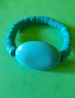 Schmuck: Türkis-Armband mit echten Türkisen - Nürnberg