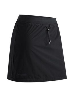 Maier Sports Midirock RainSkirt Winter gefütterter Damen Rock, wasserabweisender Überrock, elastischer Bund
