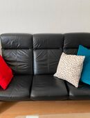 hochwertiges Ledersofa 2er- udn 3er- Sitz, sehr guter Zustand in 49143