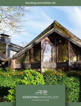 Stadtwald: Außergewöhnliche Architektur in herausragender Lage wartet auf liebevolle Modernisierung! - Krefeld