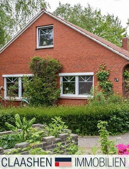 Idyllisch gelegenes Einfamilienhaus am Kanal - Südbrookmerland