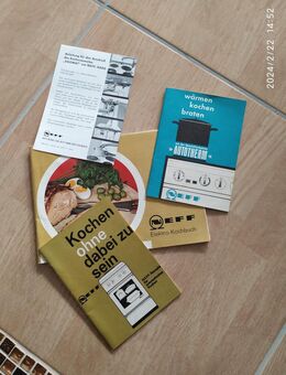 alte NEFF-Broschüren Autotherm Egomat E-Herd 60-70er - Fulda Zentrum