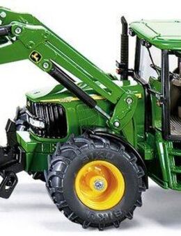 Siku Spielzeug-Traktor SIKU Farmer, John Deere mit Frontlader (3652)