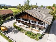 Traditionelles Bauernhaus mit Nebenhaus und wunderschönem Garten - Kochel (See)