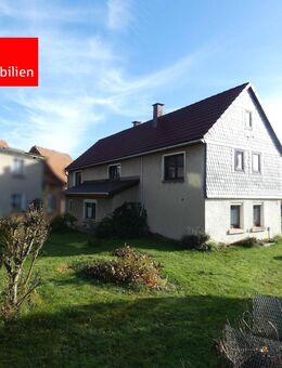 Ruhige Lage mit viel Platz gewünscht?! ... Schönes Einfamilienhaus in Dittersdorf! - Dittersdorf