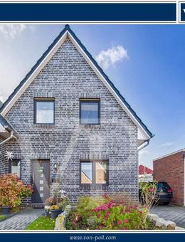 Nicht nur ein Haus sondern ein Zuhause - Gemütliche moderne Energieeffizienz-DHH mit Wohlfühlfaktor - Emden