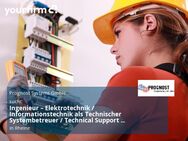 Ingenieur – Elektrotechnik / Informationstechnik als Technischer Systembetreuer / Technical Support Engineer (m/w/d) - Rheine