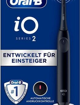 Oral-B Elektrische Zahnbürste iO Series 2, Aufsteckbürsten: 1 St., für die sanfte Reinigung