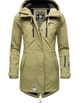 Marikoo Funktionsmantel Zimtzicke Wasserdichter Softshell Parka mit Kapuze