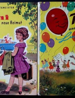 2 alte Tini – Mädchenbücher  von Käthe Theuermeister - Niederfischbach