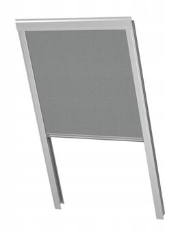 Rollo Rolladen für RoofLite Dakstra Dakea Velux 78x118 M6A Grau Set 431 - Wuppertal