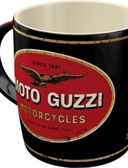 Tolle Moto Guzzi Tasse Biker Motorrad Becher - Nostalgic-Art - München
