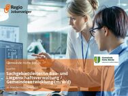 Sachgebietsleiter/in Bau- und Liegenschaftsverwaltung / Gemeindeentwicklung (m/w/d) - Hohe Börde