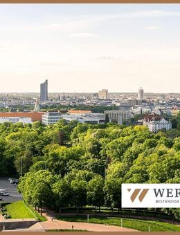 Wohnen bei Leipzig: 2 Zimmer, Bad neu, Echtholz-Parkett, PKW-Stellplatz - Böhlen (Sachsen)