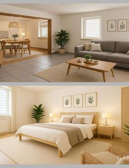 ** Ideal für Singles oder Paare** Helle 2-Zimmer-Wohnung, neue Einbauküche - Kupferzell