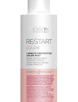 REVLON PROFESSIONAL Haarspülung Re/Start COLOR 1 Minute Protective Mist Haarschutzspray 200 ml, Bietet strapaziertem Haar Feuchtigkeit, Farb- und UV-Schutz.
