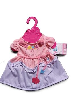 NEU Baby Born Puppenkleid Zapf Sommerkleid Hase Puppenkleidung Puppe Kleid Kleidung - Lehrte