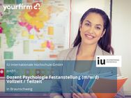 Dozent Psychologie Festanstellung (m/w/d) Vollzeit / Teilzeit - Braunschweig