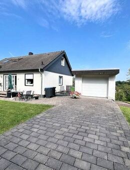 Für die große Familie oder Generationen! Wohnhaus (Streif Fertighaus) mit Einliegerwohnung und Garage in Warstein-Belecke! - Warstein