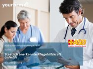 Staatlich anerkannte Pflegehilfskraft (m/w/d) - Ludwigsburg