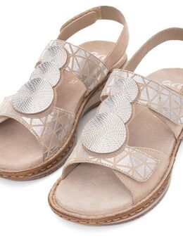 Ara HAWAII Sandale, Sommerschuh, Sandalette, Keilabsatz, in Bequemweite G (weit)