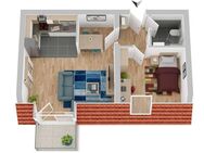 2-Zimmer Dachgeschoß mit Balkon in Bannewitz - Bannewitz