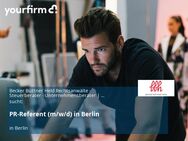 PR-Referent (m/w/d) in Berlin - Berlin