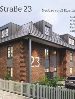 Neubau Obergeschosswohnung mit Balkon und Carport in Bassum - Bassum