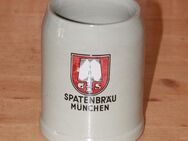 Spatenbräu München Bierkrug Steinzeug Keramik Steingut 0,3 l neuwertig - Borken