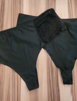 Weiche schwarze Tanga Gr. 48 - Bad Zwischenahn