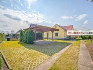 IMMOBERLIN.DE - Ideal ausgerichtetes Grundstück mit Einfamilienhaus & Bungalow - Ahrensfelde